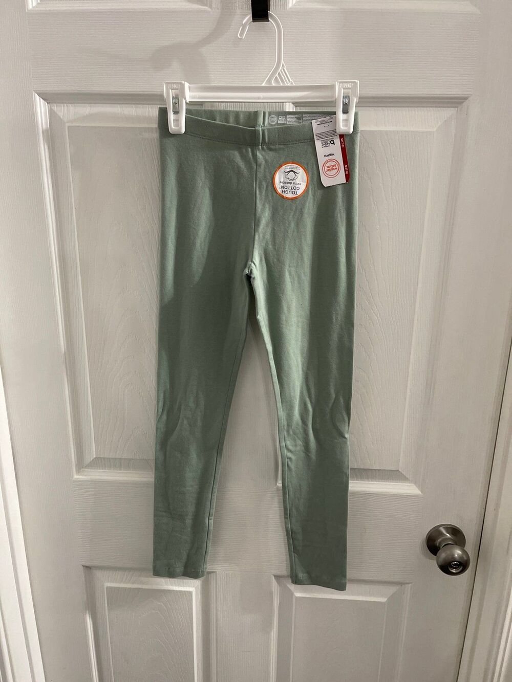 Wonder Nation Kid Tough Leggings Size M (7-8) Milieu Green New With Tags